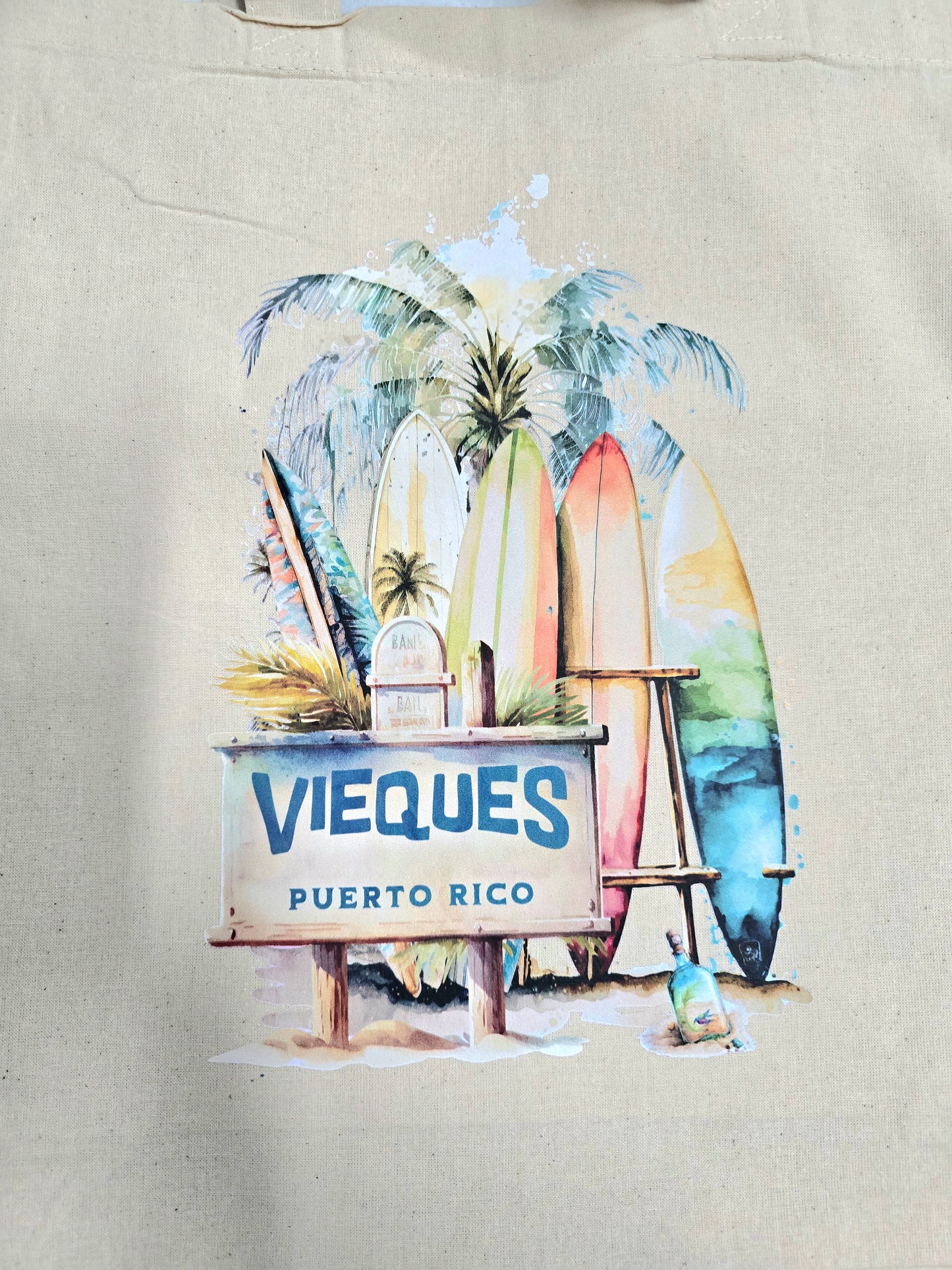 Vieques Tote Bags