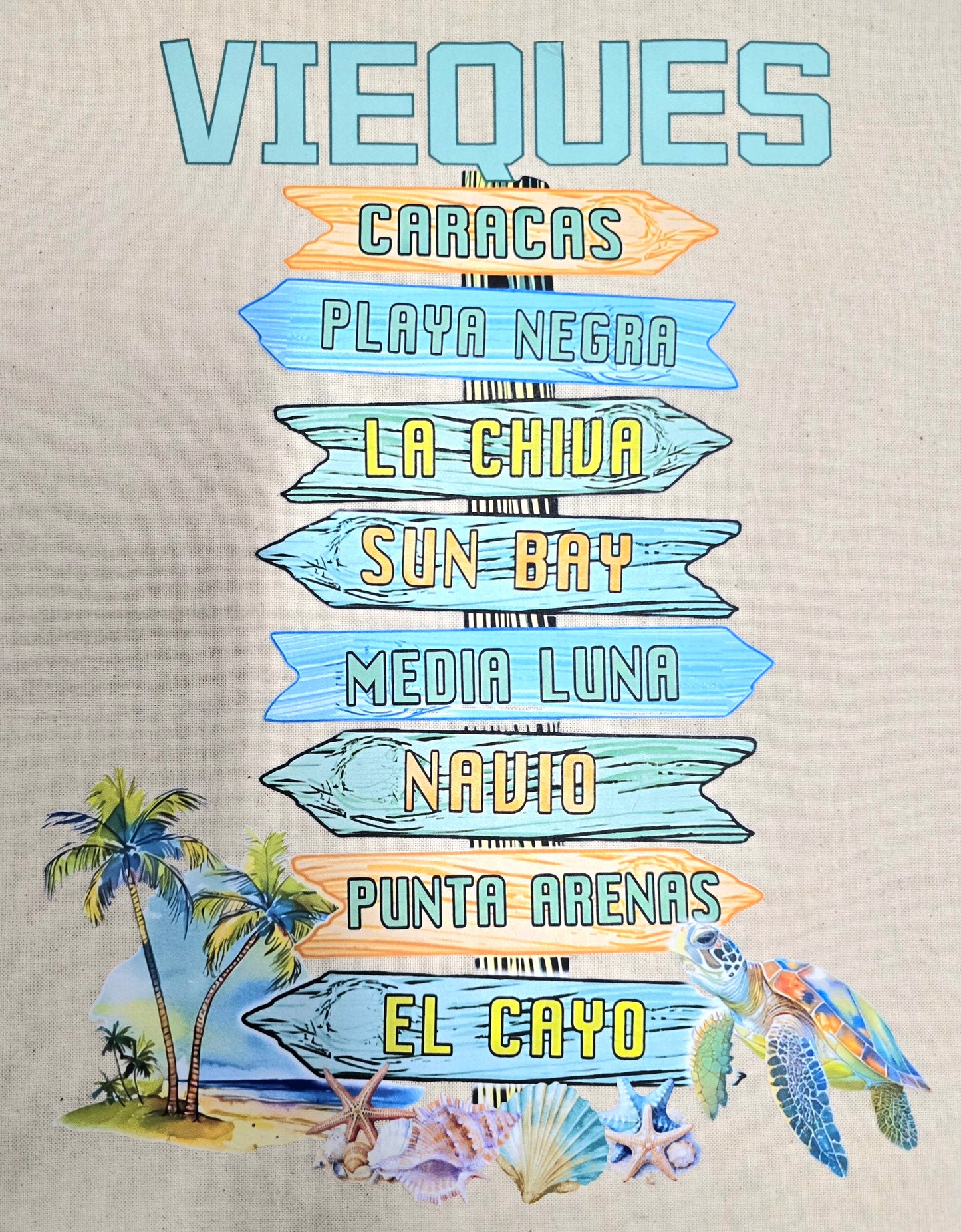 Vieques Tote Bags